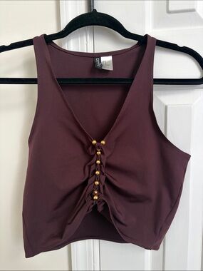 H&M brown Tank top